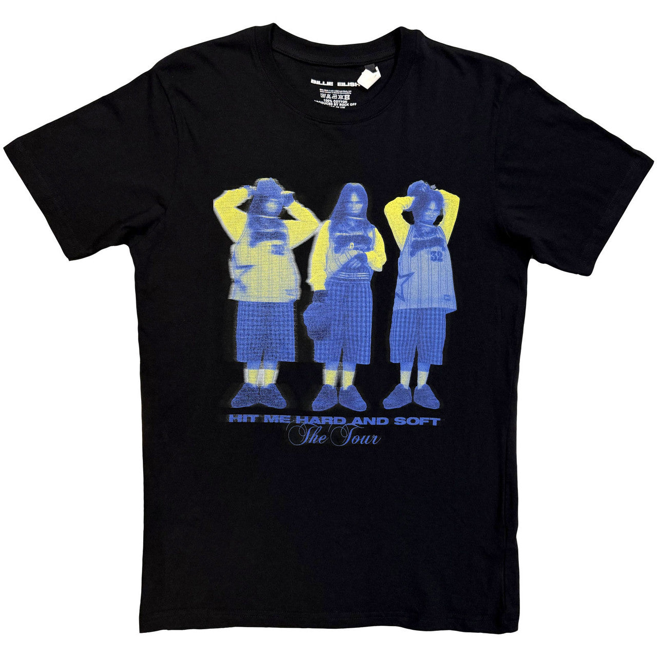 Billie Eilish: Unisex T-Shirt - Blurred Stand (Sort)