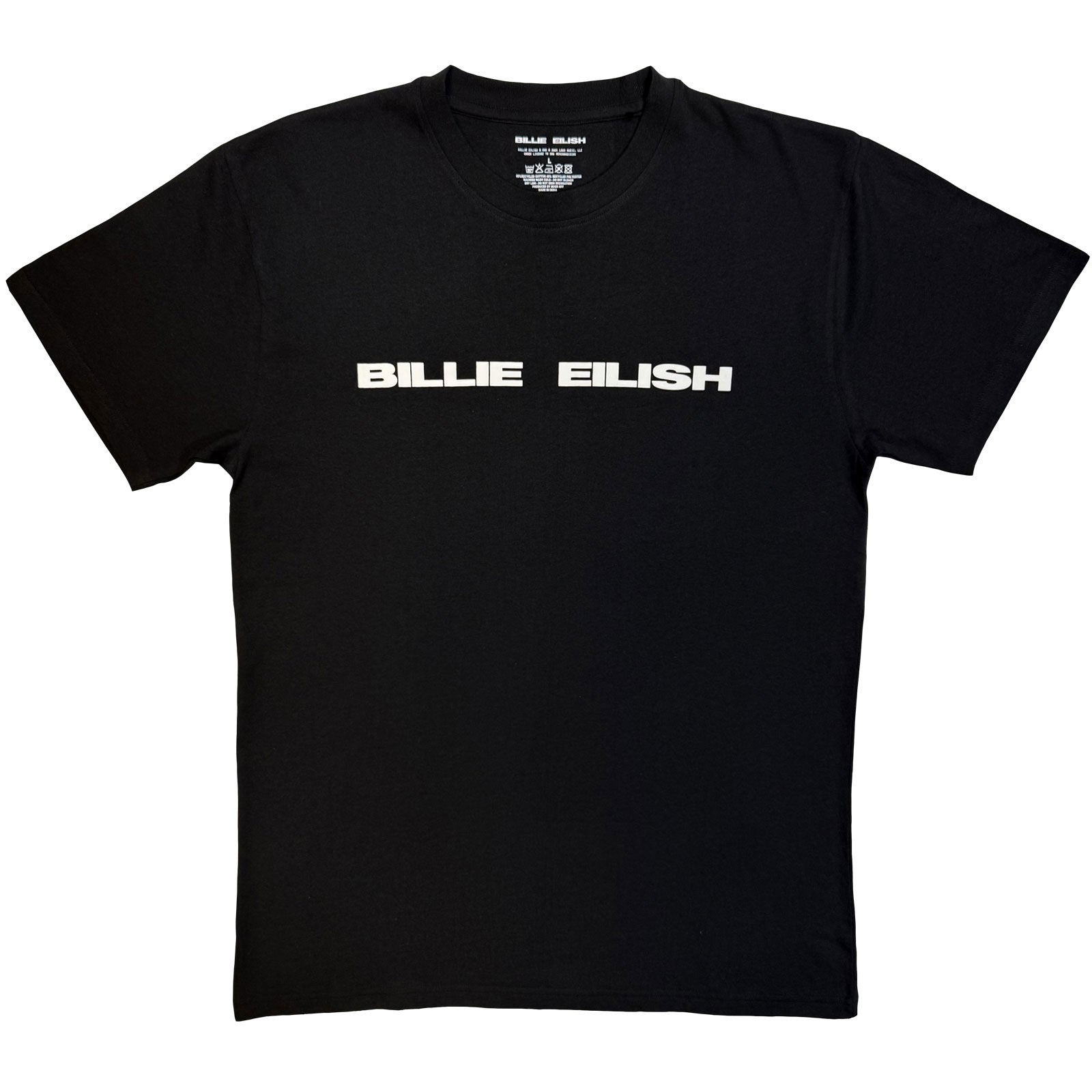 Billie Eilish: Logo Mono T-shirt – officielt merchandise