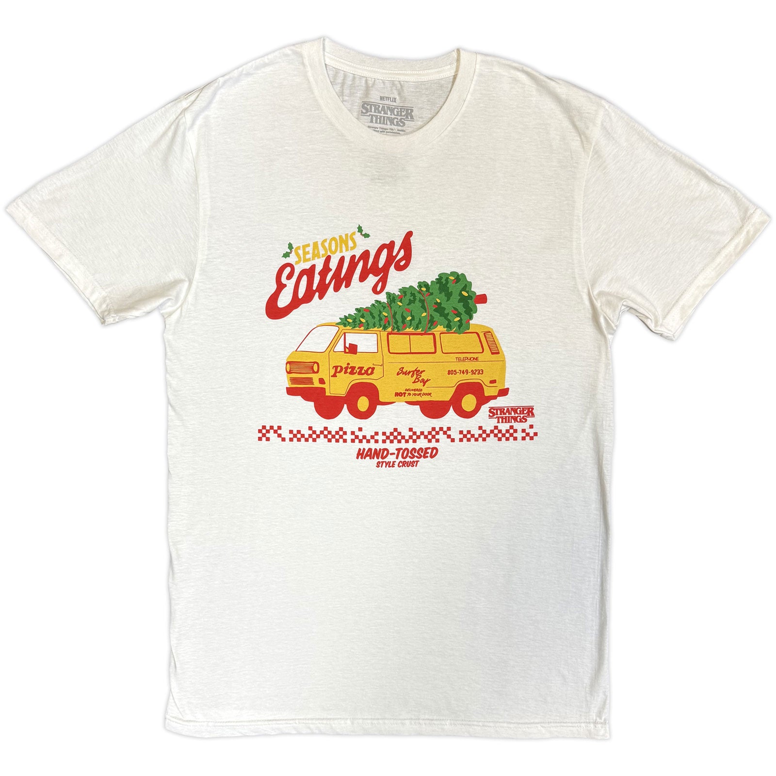 Netflix: Stranger Things - Season Of Eating Hand Tossed T-Shirt