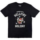 Netflix: Stranger Things - Wishing You A Hell Fire T-Shirt
