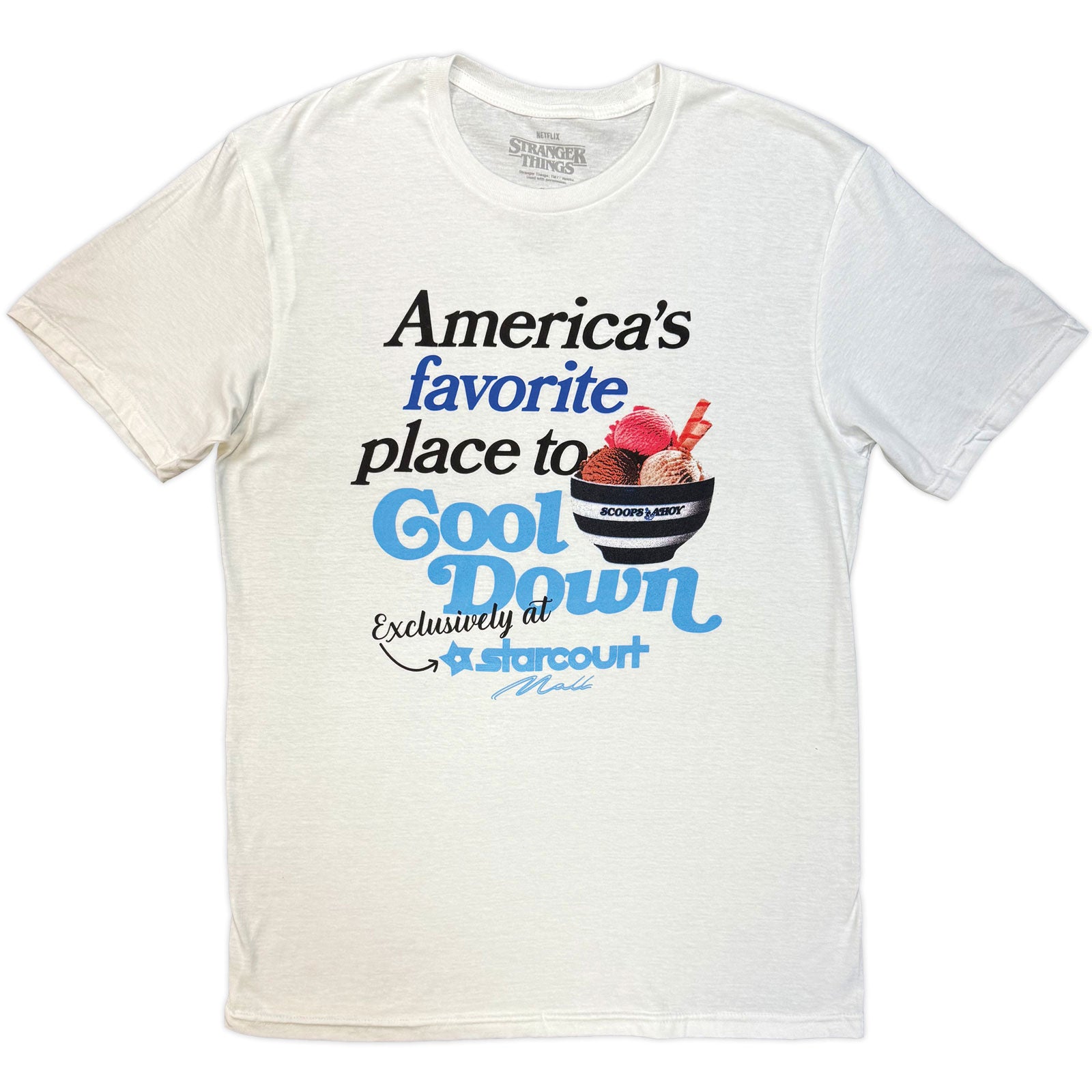 Netflix: Stranger Things - Ahoy Gool Down T-Shirt