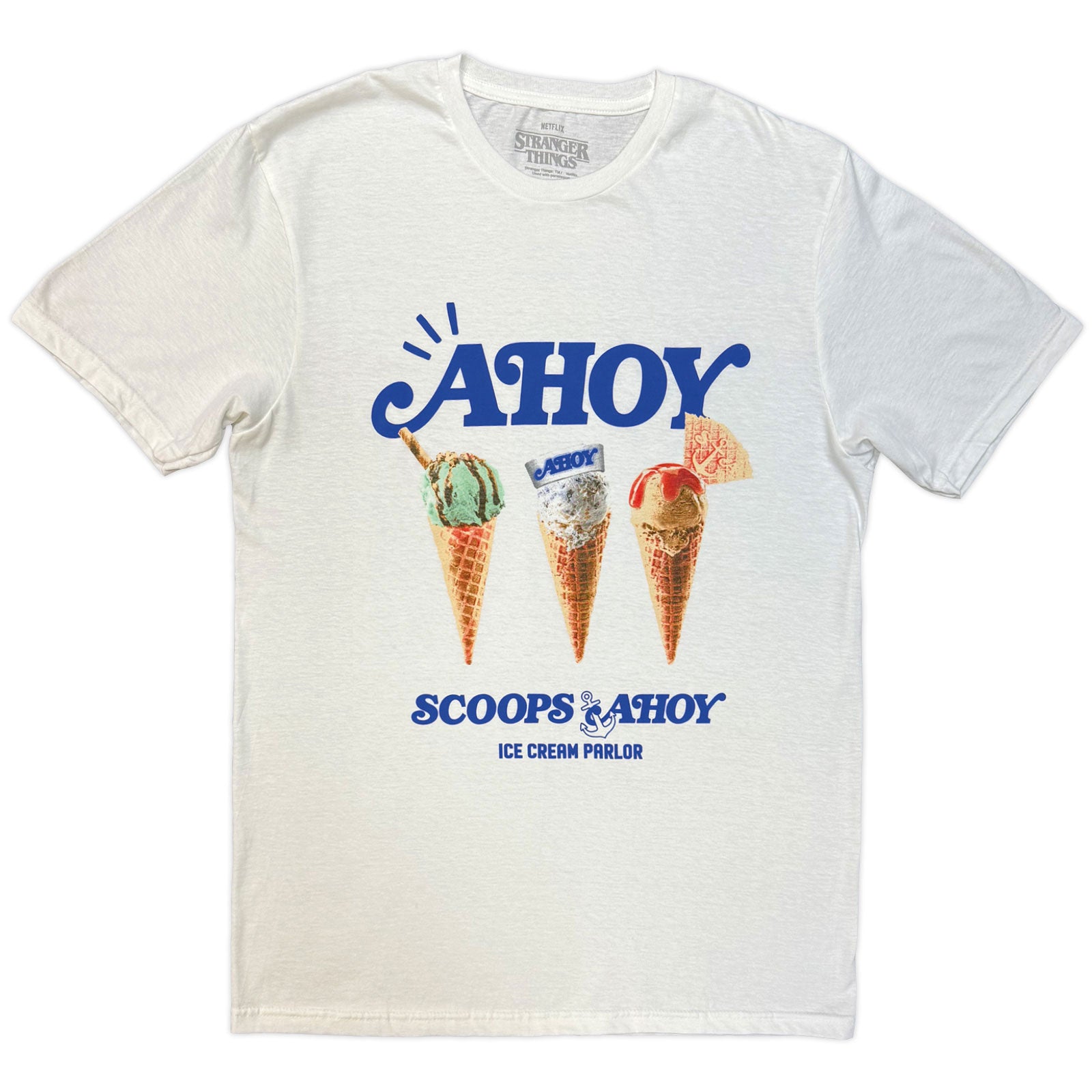 Netflix: Stranger Things - Scoop Ahoy T-Shirt