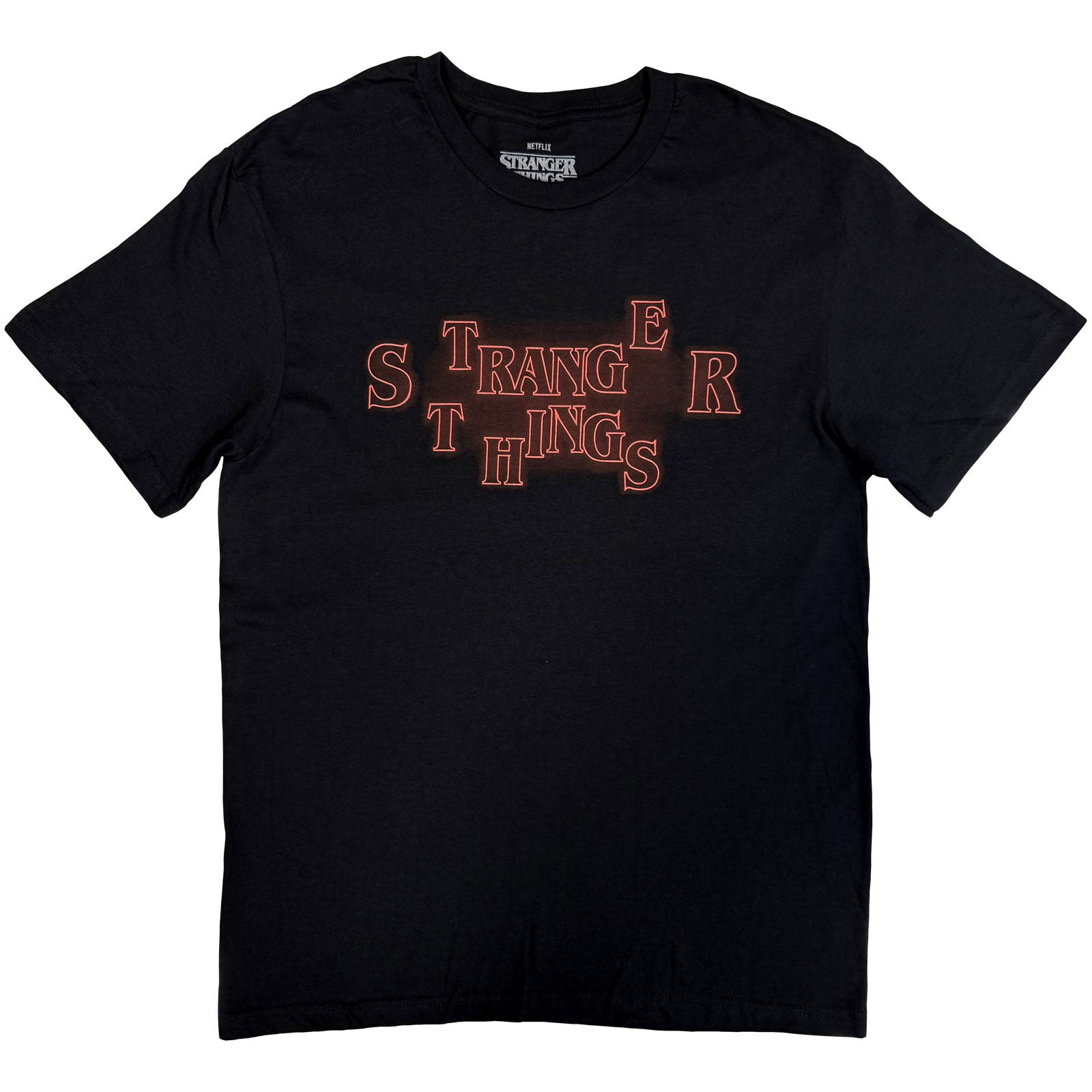 Netflix: Stranger Things - Neon Logo T-Shirt