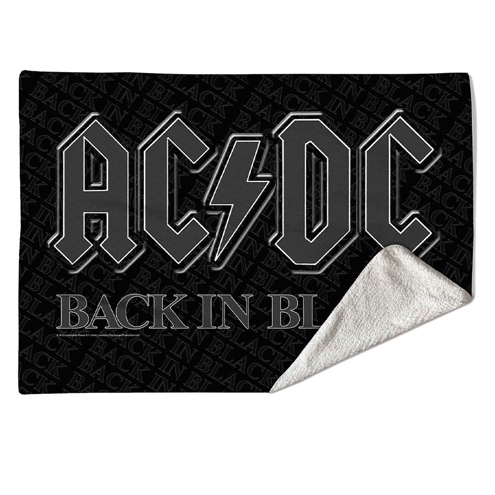 AC/DC: Back In Black Home Textile – officielt merchandise
