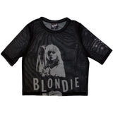 Blondie: Mic Stand Crop Top (Kvinder) (Mesh)