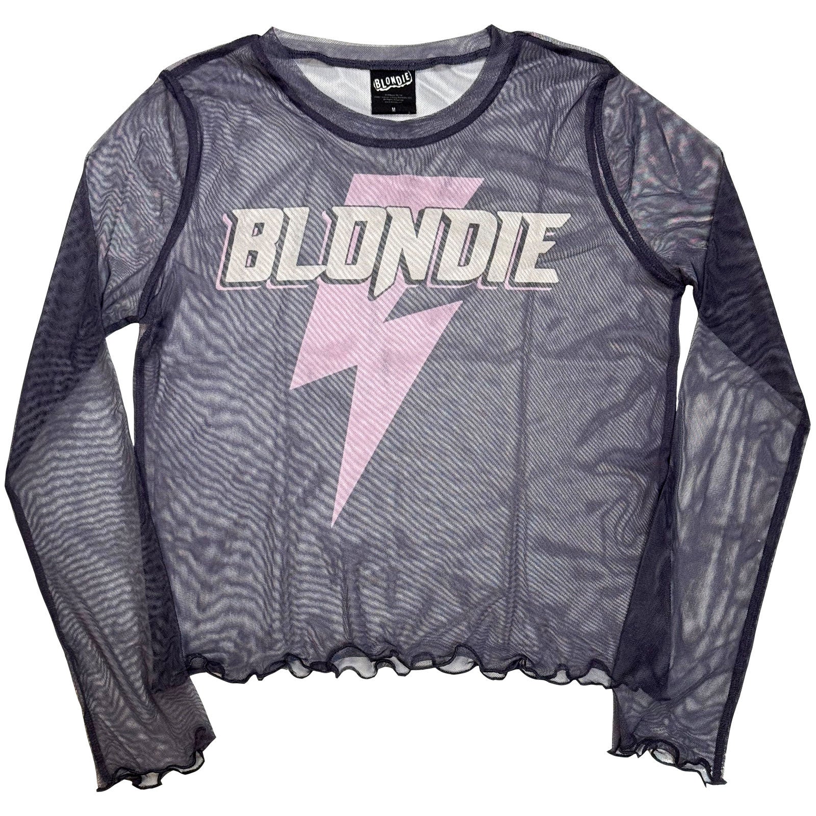 Blondie: Lightning Strike (Purple) Long Sleeve – officielt merchandise