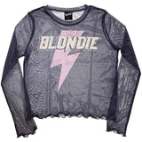 Blondie: Lightning Strike (Purple) Long Sleeve – officielt merchandise