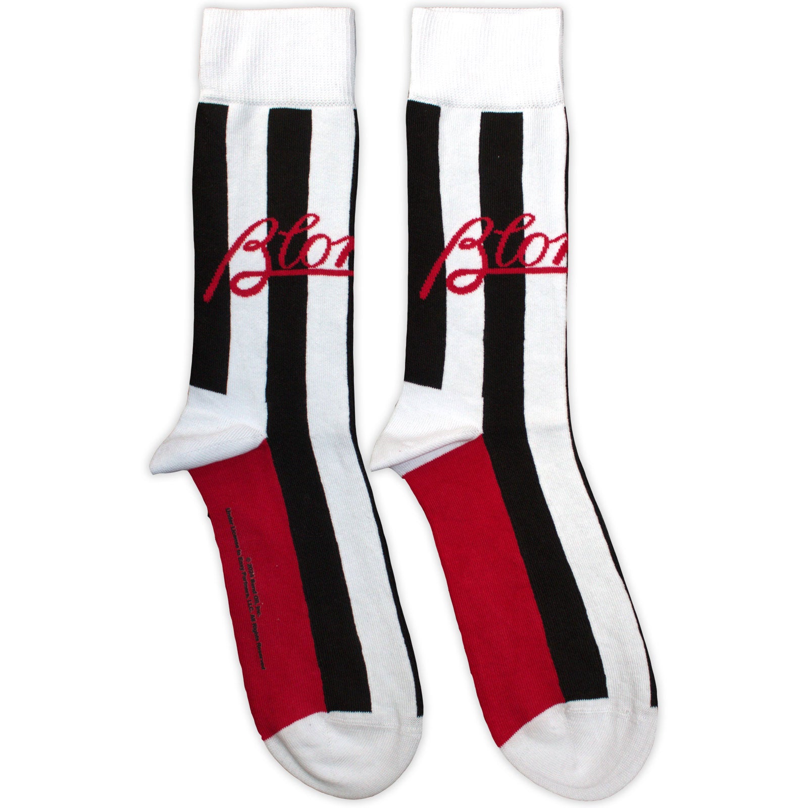 Blondie: Parallel Lines Ankle Socks