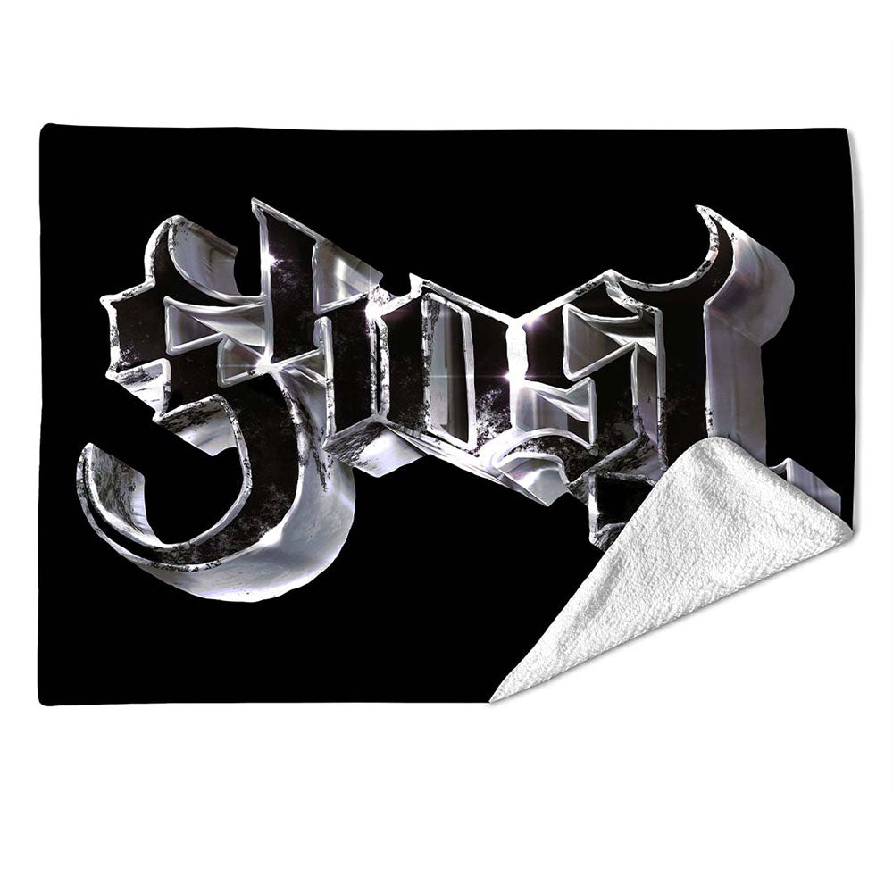 Ghost: Chrome Logo (Multicolour) (Single) Home Textile – officielt merchandise