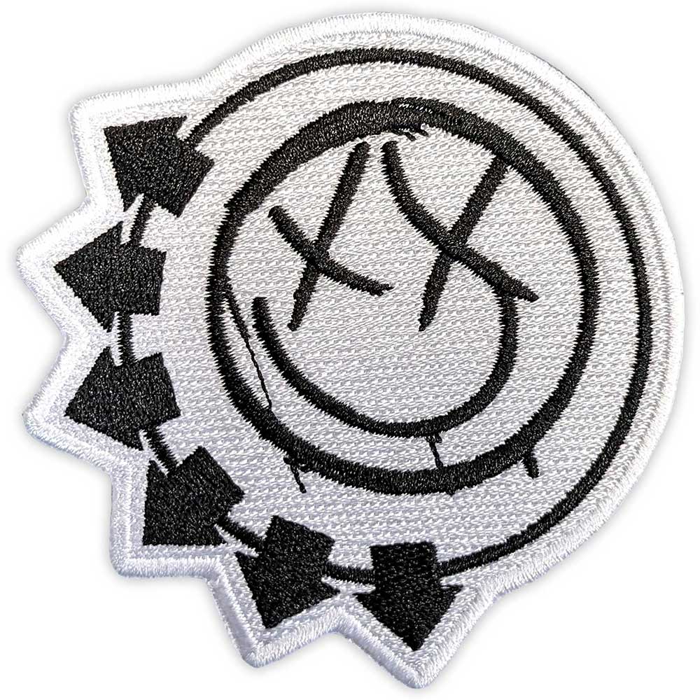 Blink-182: Black Six-Arrow Smile Woven Patch