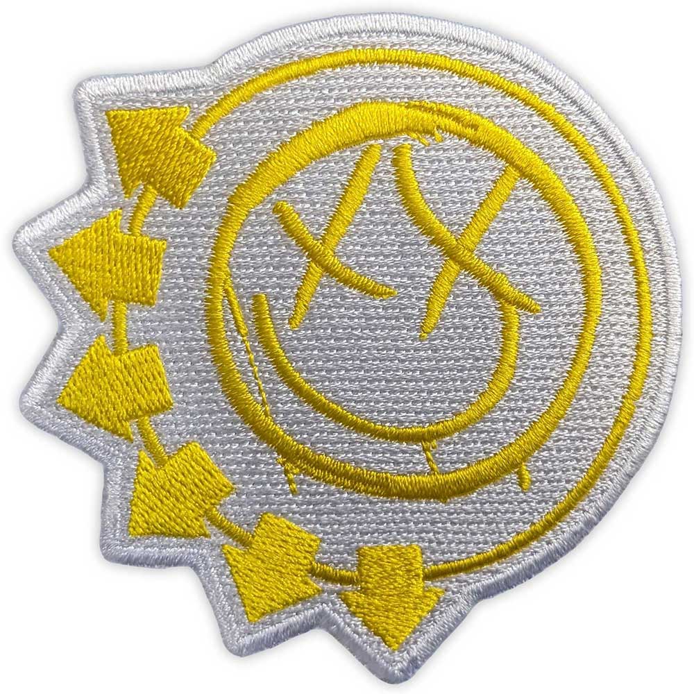 Blink-182: Yellow Six-Arrow Smile Woven Patch