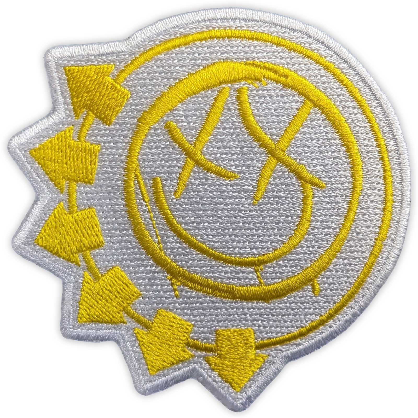 Blink-182: Yellow Six-Arrow Smile Standard Patch