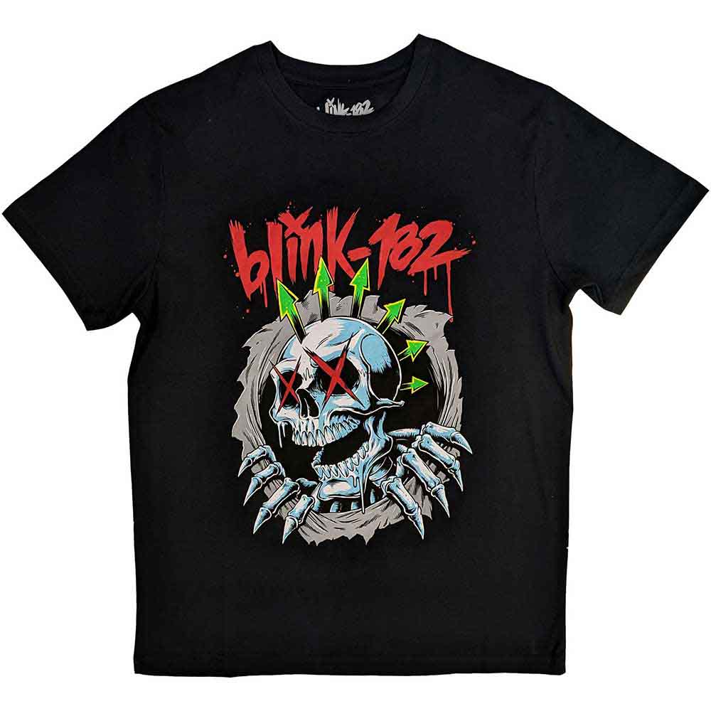 Blink - 182: Six Arrow Skull T-shirt – officielt merchandise