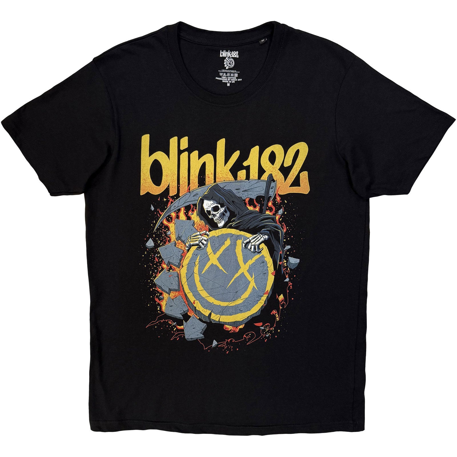 Blink - 182: Reaper Smile T-shirt – officielt merchandise