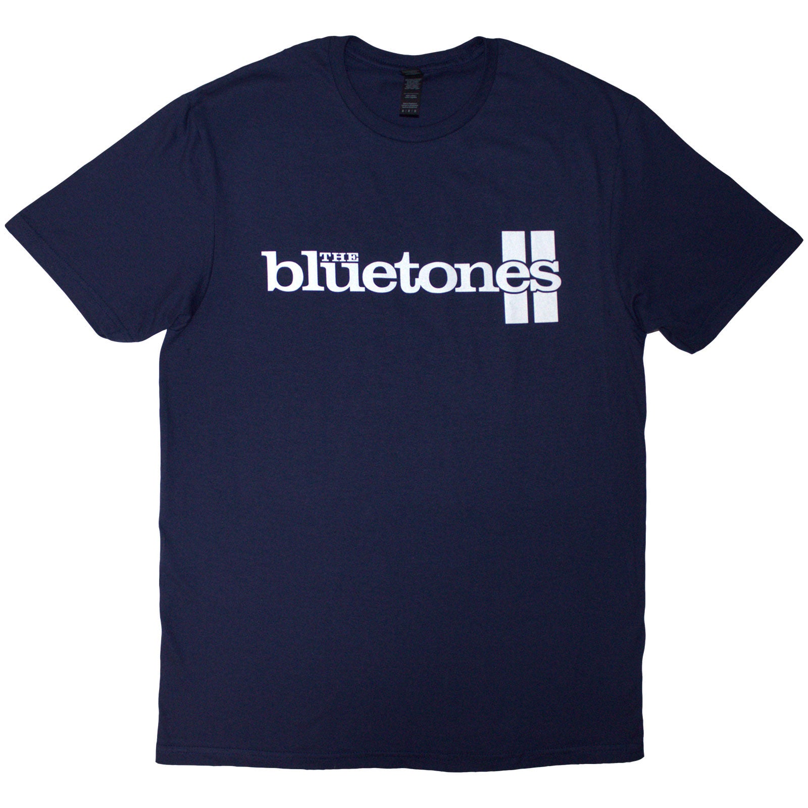 The Bluetones: Stripe Logo T-Shirt