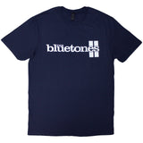 The Bluetones: Stripe Logo T-Shirt