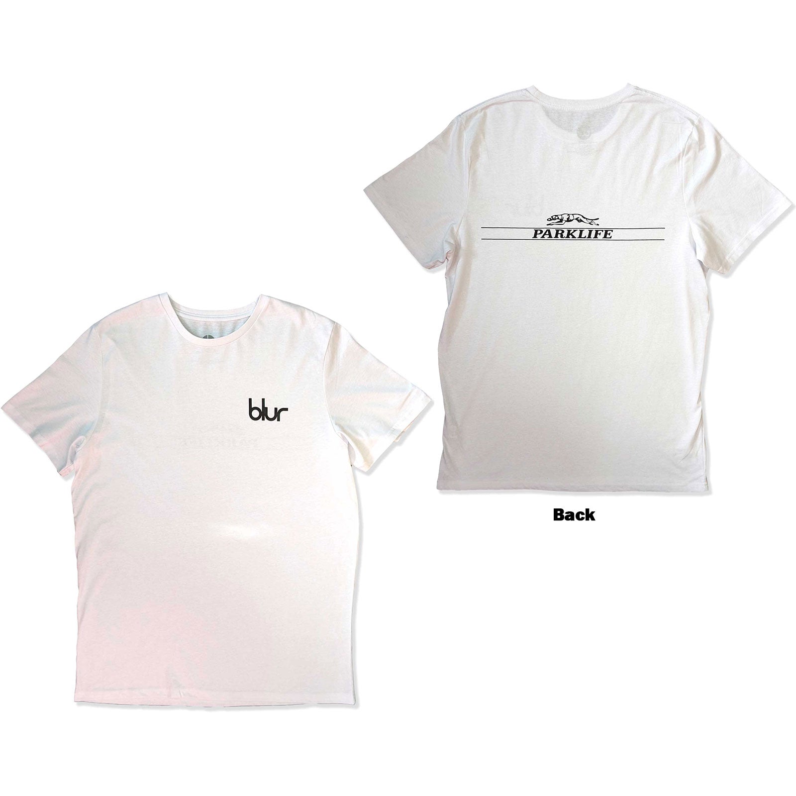 Blur: Pocket Blur / Parklife T-shirt – officielt merchandise