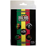 Bob Marley: One Love Button Badge Pack