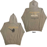 Bob Marley: Exodus Mic Photo Wailers Tour 77 Pullover Hoodie (Back Print)