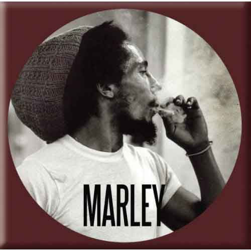 Bob Marley: Circle Magnet – officielt merchandise