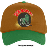 Bob Marley Unisex Mesh Back Cap: Exodus Lion