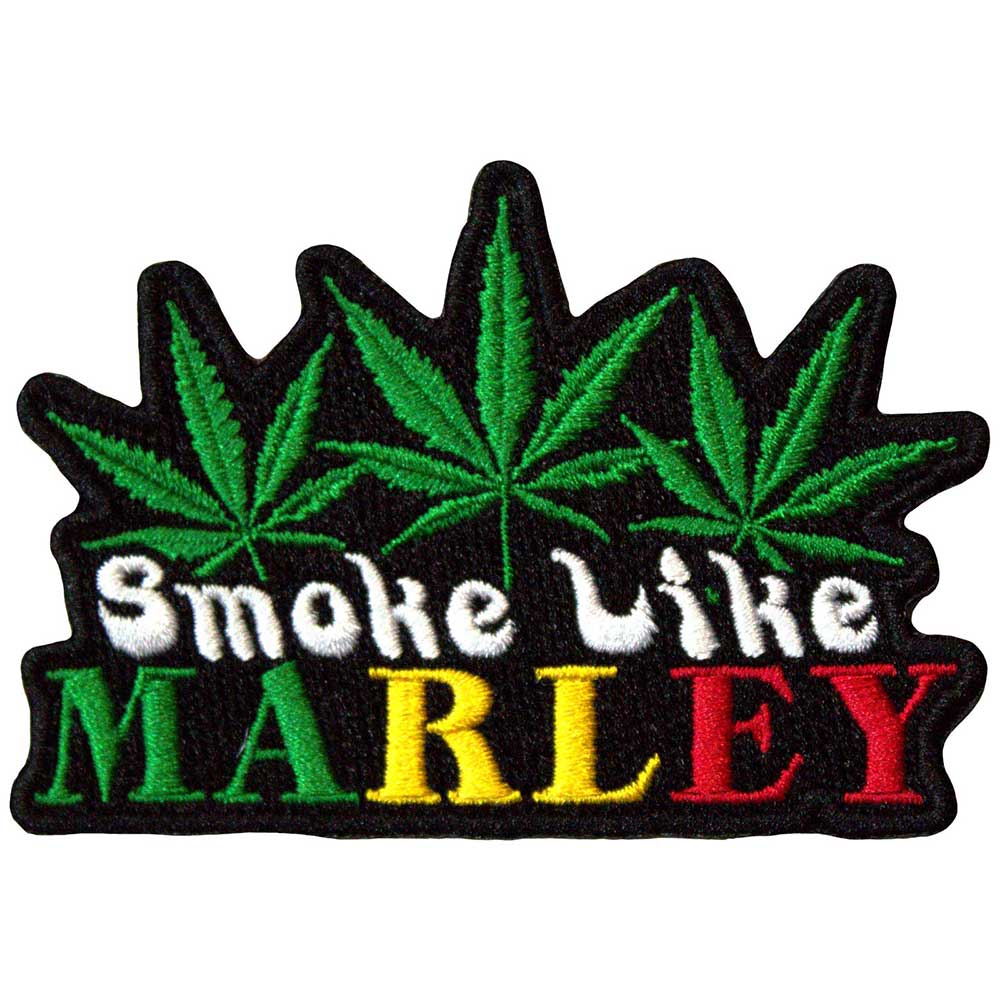 Bob Marley: Smoke Like Woven Patch