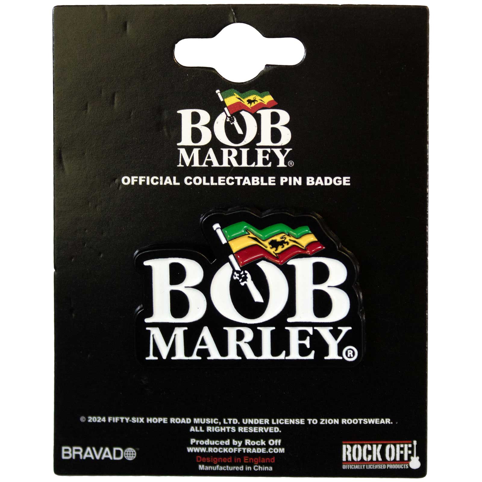 Bob Marley: Logo Pin Badge
