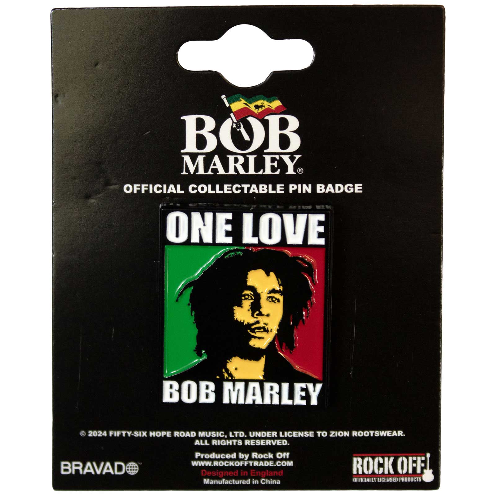 Bob Marley: One Love Pin Badge