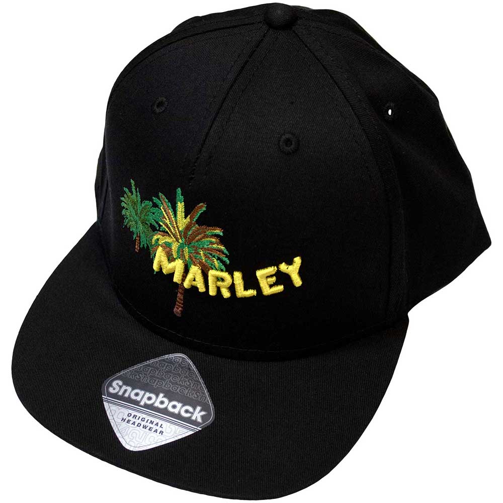 Bob Marley: Palm Trees Snapback Cap
