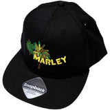 Bob Marley: Palm Trees Snapback Cap