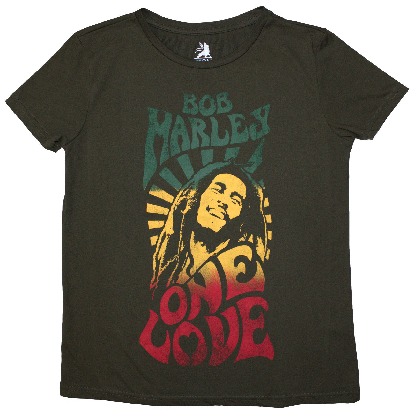 Bob Marley: One Love Gradient Stone Wash T-Shirt (Wash)