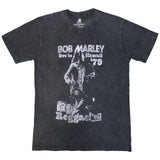 Bob Marley: Hawaii (Charcoal Grey) (Wash Collection) T-shirt – officielt merchandise