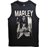Bob Marley: Marley B&W T-shirt – officielt merchandise