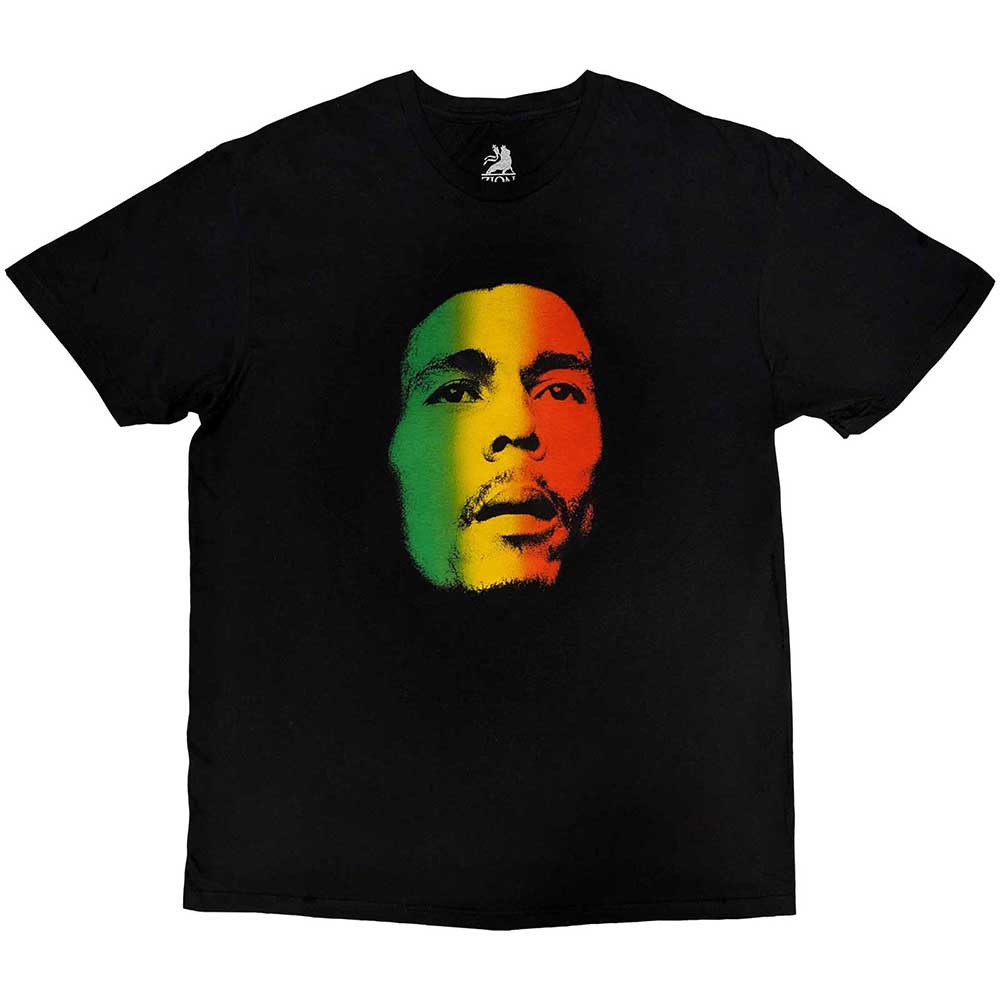 Bob Marley: Face T-shirt – officielt merchandise