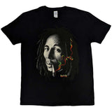 Bob Marley: Rasta Smoke T-shirt – officielt merchandise
