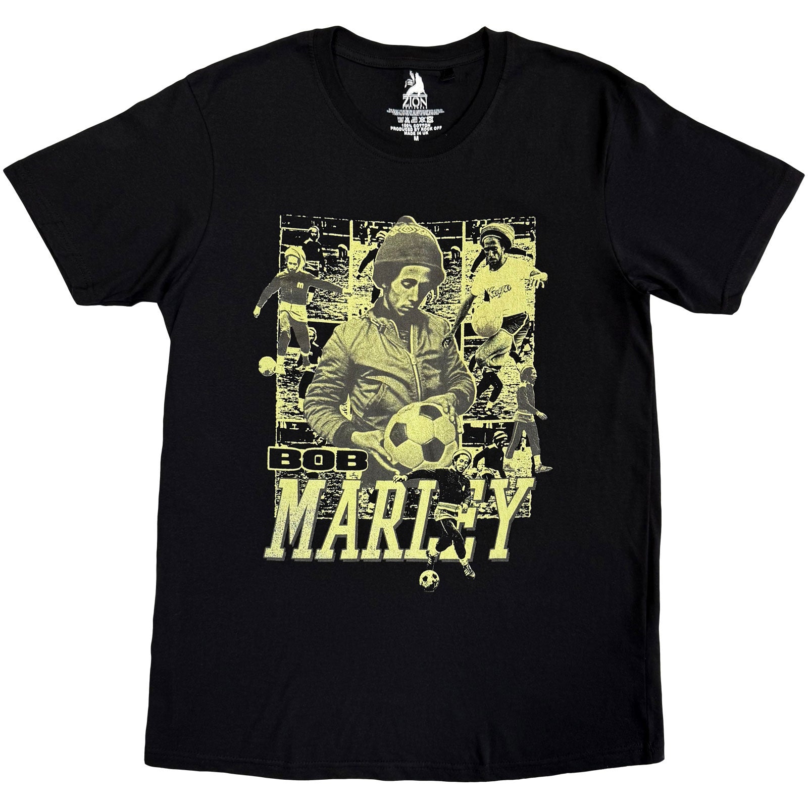 Bob Marley: Football Collage T-Shirt