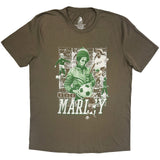 Bob Marley: Football Collage T-Shirt
