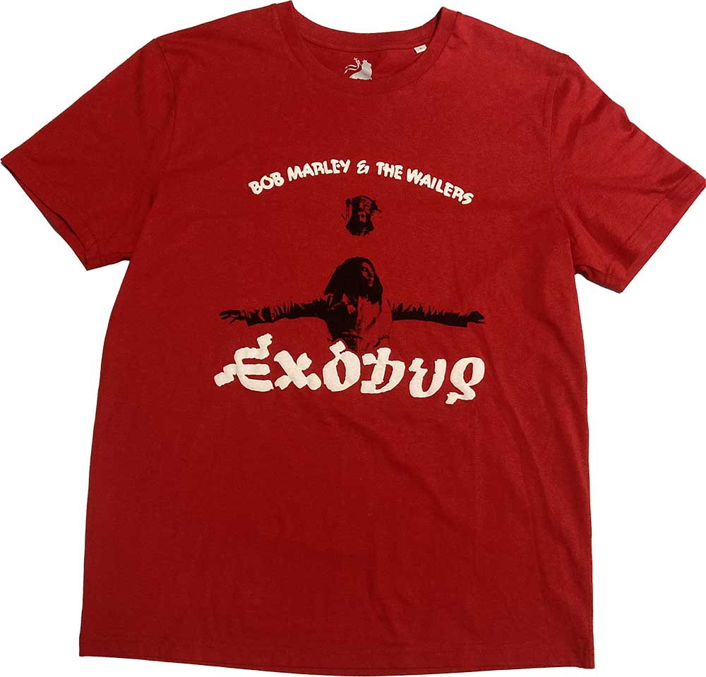 Bob Marley: Exodus Arms Outstretched T-Shirt (Hi-Build)