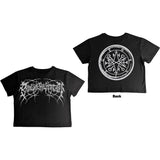 Bring Me The Horizon: Metal Logo Genxsis Crop Top (Kvinder) (Back Print)