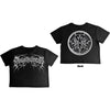 Bring Me The Horizon: Metal Logo Genxsis Crop Top (Kvinder) (Back Print)