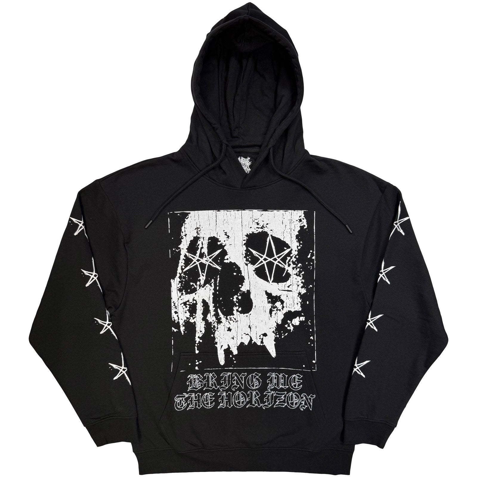 Bring Me The Horizon: Oversized Skull Hoodie – officielt merchandise