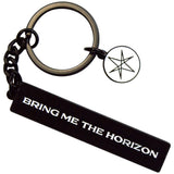 Bring Me The Horizon: Text Logo 6-Point Star Charm Keychain (Die Casting)