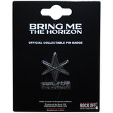 Bring Me The Horizon: 6-Point Star Pin Badge