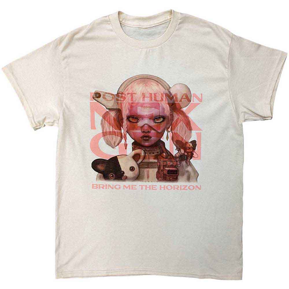 Bring Me The Horizon: Imprint Nex Gen (Natural) T-shirt – officielt merchandise