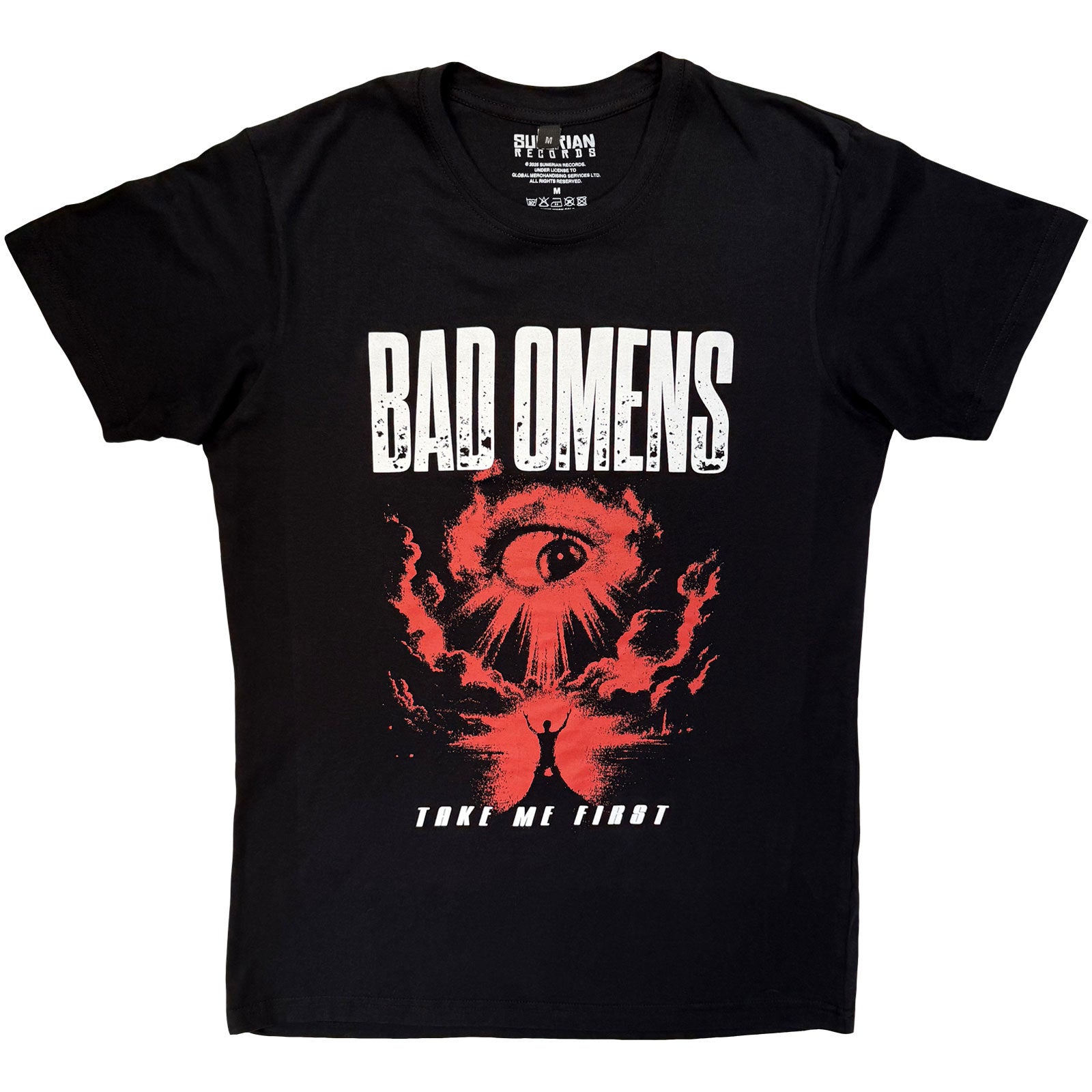Bad Omens: Red Eye T-shirt – officielt merchandise