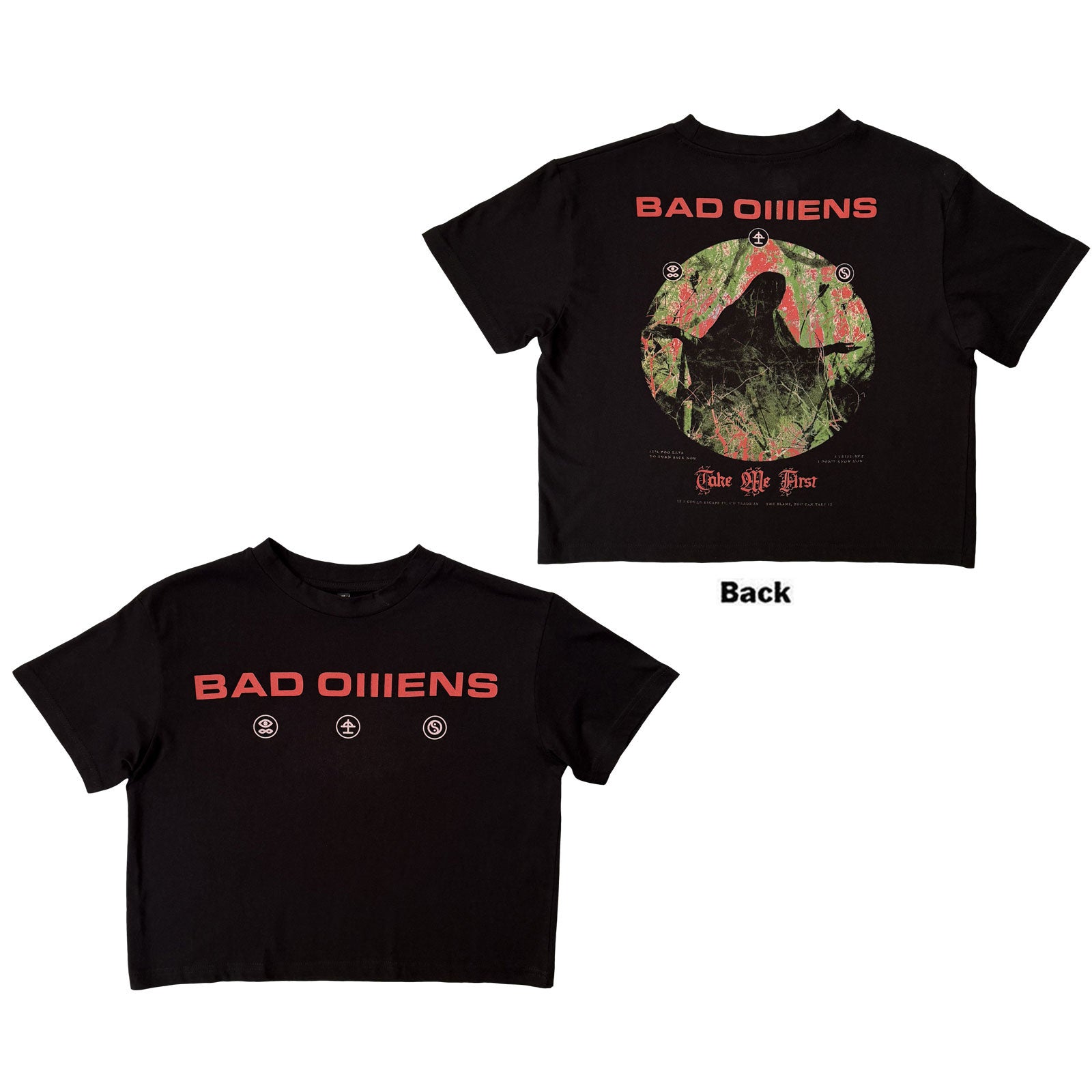 Bad Omens: Take Me First T-shirt – officielt merchandise