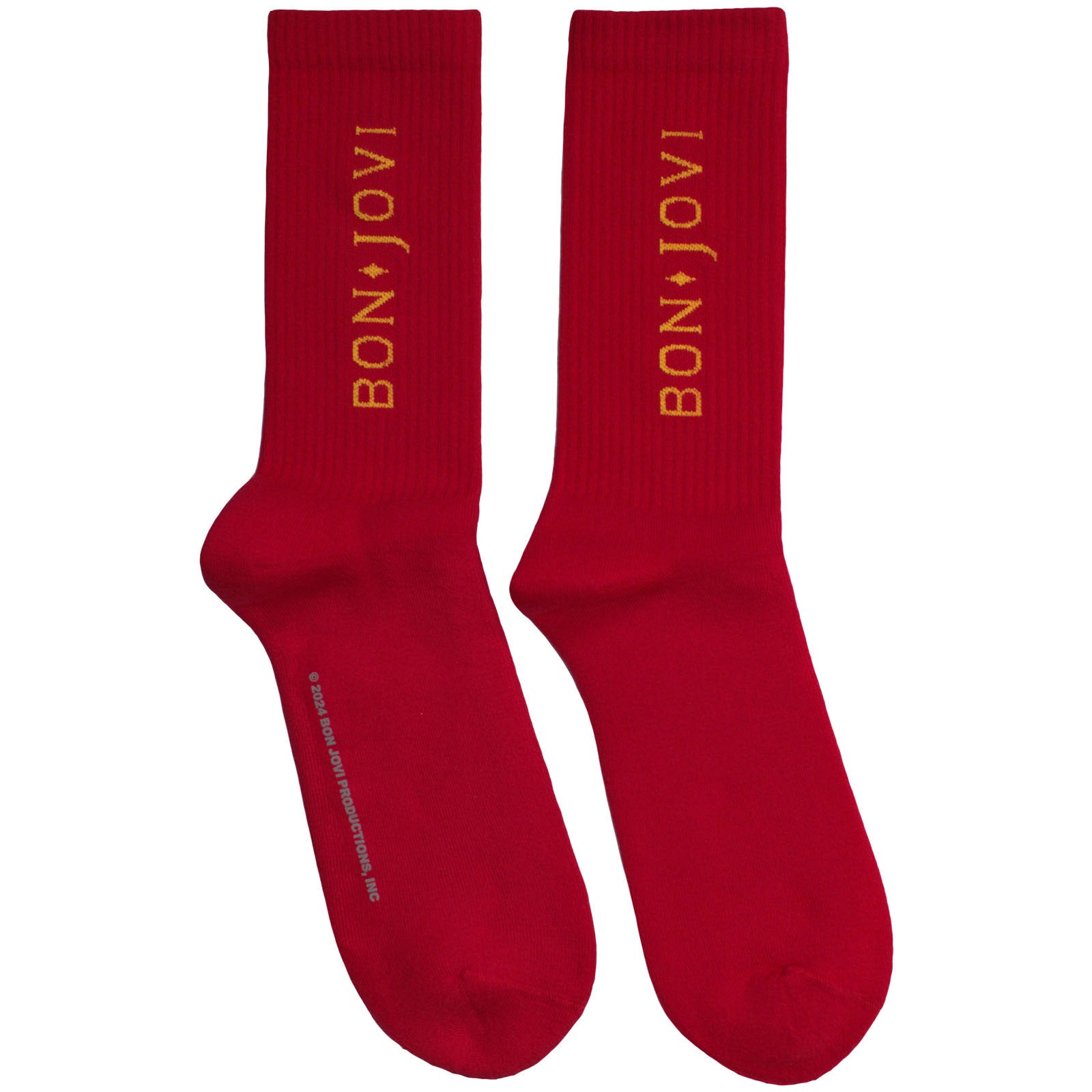 Bon Jovi: Original Logo Terry Socks