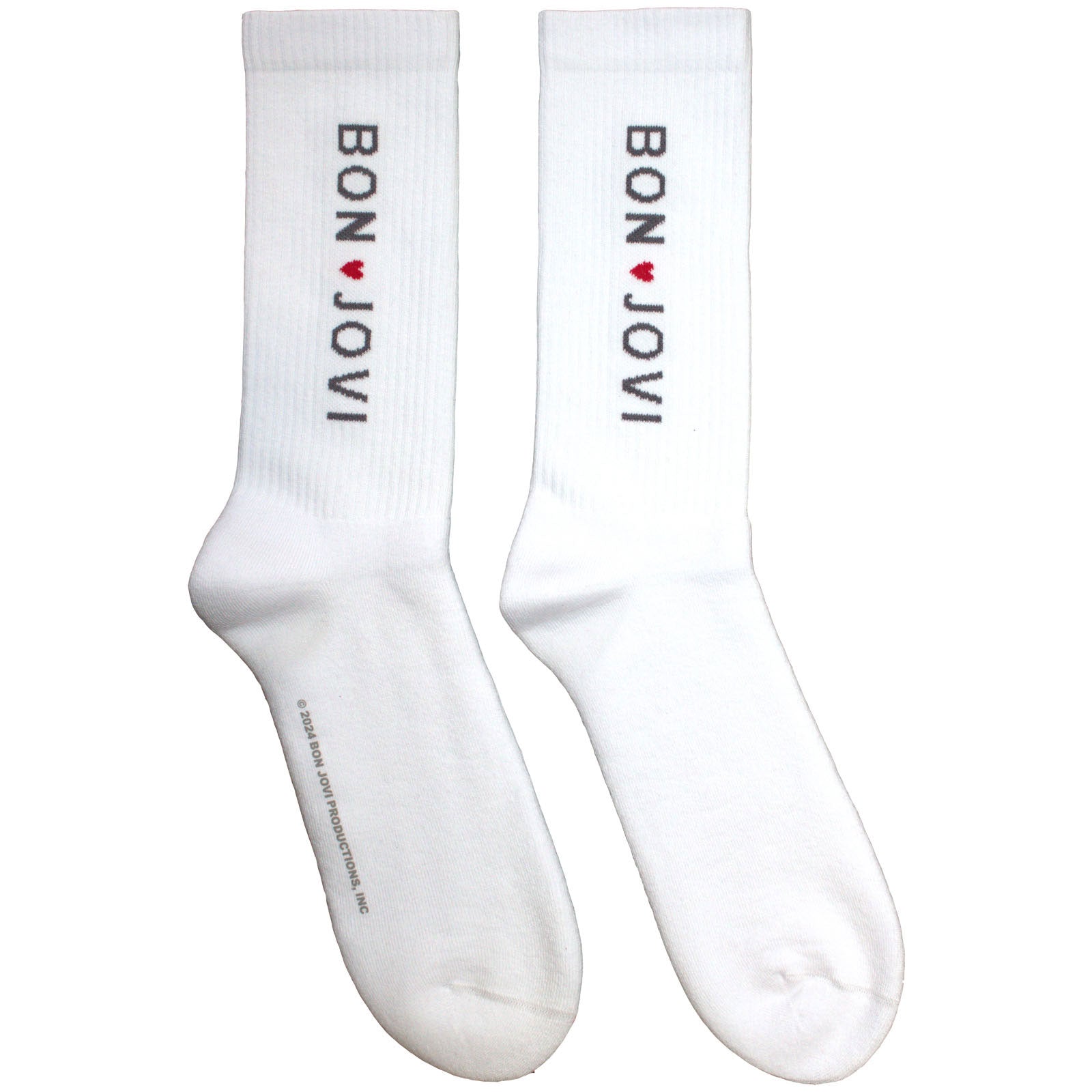 Bon Jovi: Heart Terry Socks