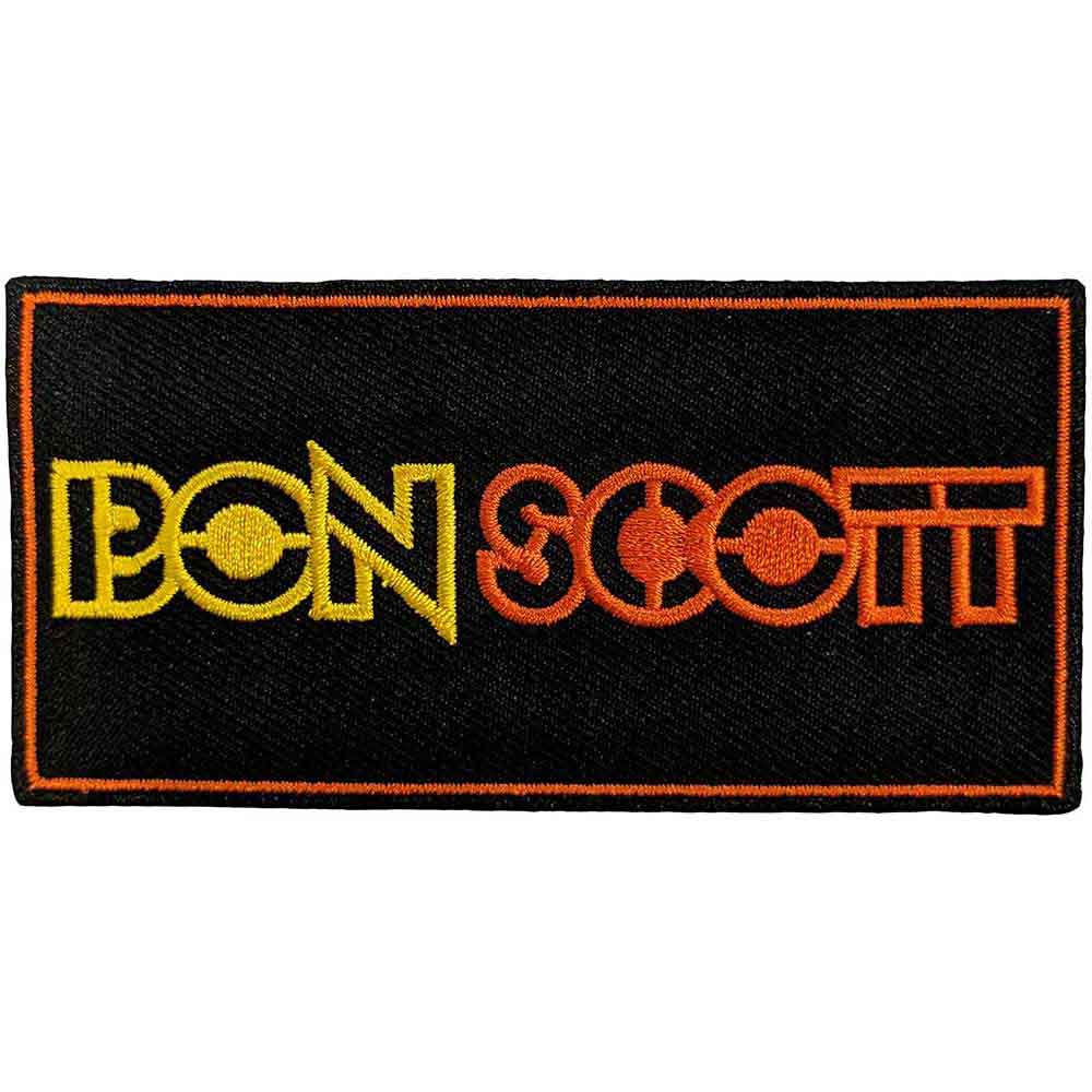 Bon Scott: Logo Patch – officielt merchandise