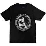 Bon Scott: TWGRRS Circle T-shirt – officielt merchandise